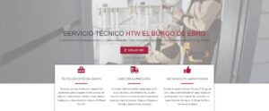 Servicio Técnico Htw El Burgo de Ebro 976553844