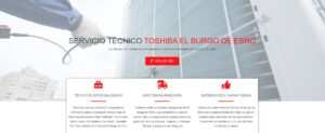 Servicio Técnico Toshiba El Burgo de Ebro 976553844