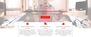 Servicio Técnico Fagor Pina de Ebro 976553844