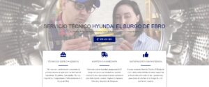 Servicio Técnico Hyundai El Burgo de Ebro 976553844