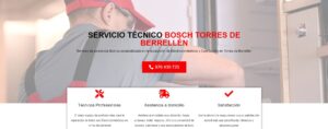 Servicio Técnico Bosch Torres de Berrellén 976553844