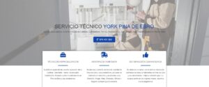 Servicio Técnico York Pina de Ebro 976553844