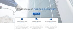 Servicio Técnico Fakir El Burgo de Ebro 976553844