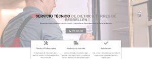 Servicio Técnico De Dietrich Torres de Berrellén 976553844