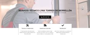 Servicio Técnico Lynx Torres de Berrellén 976553844