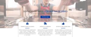 Servicio Técnico Edesa Pina de Ebro 976553844