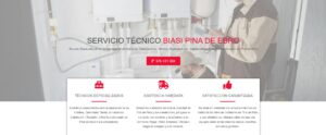 Servicio Técnico Biasi Pina de Ebro 976553844