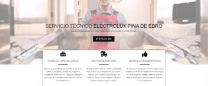 Servicio Técnico Electrolux Pina de Ebro 976553844