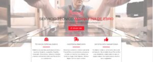 Servicio Técnico Amana Pina de Ebro 976553844