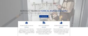 Servicio Técnico York El Burgo de Ebro 976553844