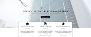 Servicio Técnico Ecron Pina de Ebro 976553844