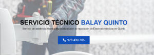 Servicio Técnico Balay Quinto 976553844