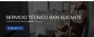 Servicio Técnico Baxi Alicante 965217105