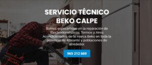 Servicio Técnico Beko Calpe 965217105