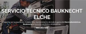 Servicio Técnico Bauknecht Elche 965217105
