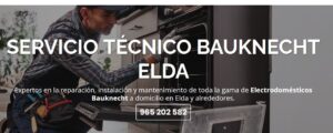 Servicio Técnico Bauknecht Elda 965217105