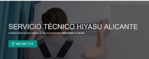 Servicio Técnico Hiyasu Alicante 965217105