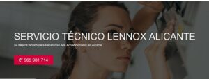 Servicio Técnico Lennox Alicante 965217105