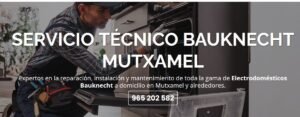 Servicio Técnico Bauknecht Mutxamel 965217105