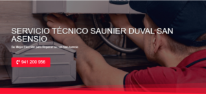Servicio Técnico Saunier Duval San Asensio 941229863