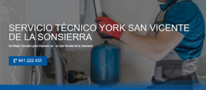 Servicio Técnico York San Vicente de la Sonsierra 941229863