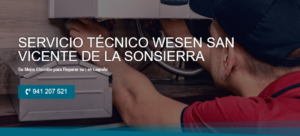 Servicio Técnico Wesen San Vicente de la Sonsierra 941229863