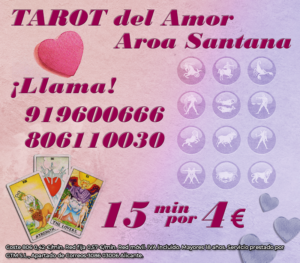TAROT del Amor de Aroa Santana