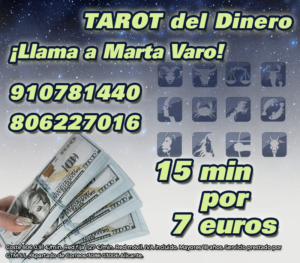 Encuentra la guía en tu camino al Dinero con el Tarot de Marta