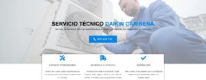 Servicio Técnico Daikin Cariñena 976553844