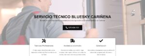 Servicio Técnico Bluesky Cariñena 976553844
