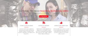 Servicio Técnico Fagor El Burgo de Ebro 976553844