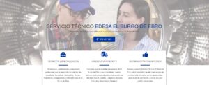 Servicio Técnico Edesa El Burgo de Ebro 976553844