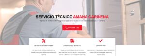 Servicio Técnico Amana Cariñena 976553844