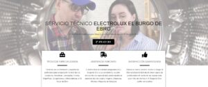 Servicio Técnico Electrolux El Burgo de Ebro 976553844