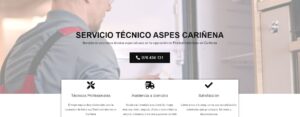 Servicio Técnico Aspes Cariñena 976553844