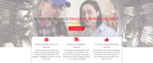 Servicio Técnico Fagor El Burgo de Ebro 976553844