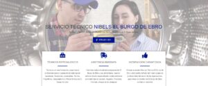 Servicio Técnico Nibels El Burgo de Ebro 976553844