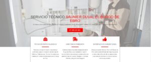 Servicio Técnico Saunier Duval El Burgo de Ebro 976553844