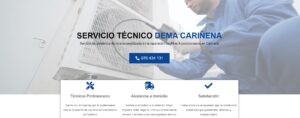 Servicio Técnico Dema Cariñena 976553844