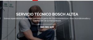 Servicio Técnico Bosch Altea 965217105