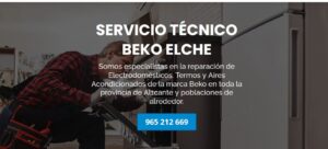 Servicio Técnico Beko Elche 965217105
