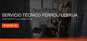 Servicio Técnico Ferroli Lebrija 954341171