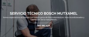 Servicio Técnico Bosch Mutxamel 965217105