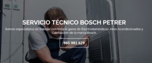 Servicio Técnico Bosch Petrer 965217105