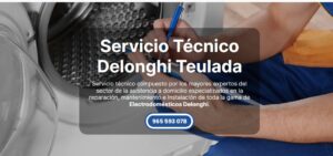 Servicio Técnico Delonghi Teulada 965217105