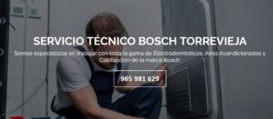 Servicio Técnico Bosch Torrevieja 965217105