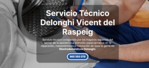Servicio Técnico Delonghi San Vicent del Raspeig 965217105