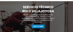 Servicio Técnico Beko Villajoyosa 965217105