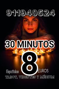 30 MINUTOS 8 EUROS TAROT Y VIDENTES