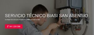 Servicio Técnico Biasi San Asensio 941229863